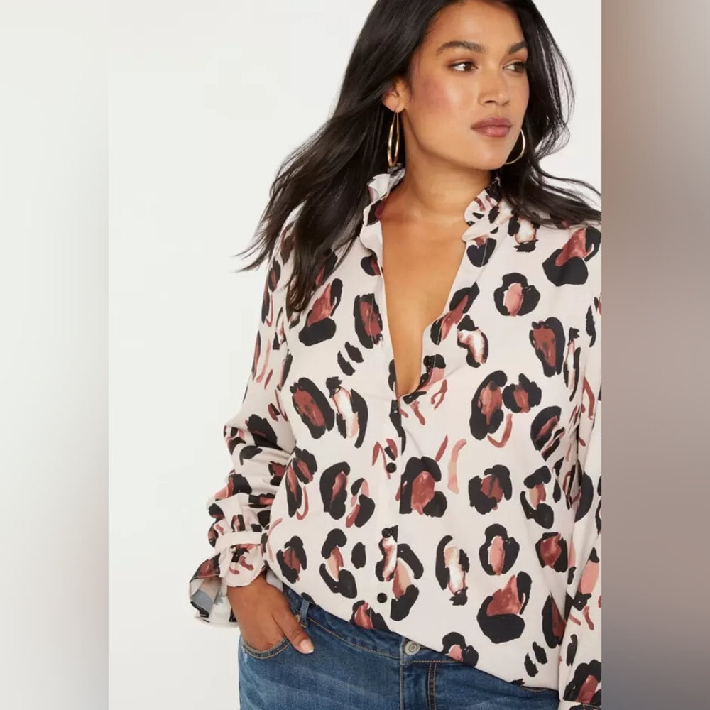 ELOQUII| Button Down Shirt